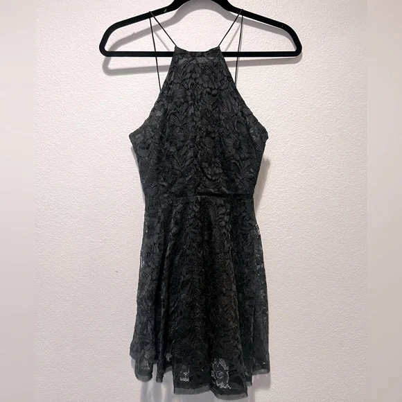 Kimchi Blue | Dresses | Kimchi Blue High Neck Lace Dress Xs | Poshmark